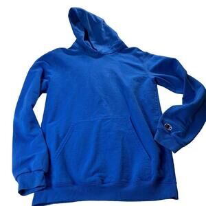 Champion Boys Blue Pullover Hoodie Long Sleeve Sweatshirt Size Youth XL​​​​